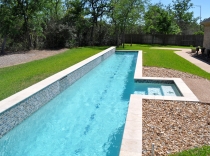 Custom Sleek Lap Pool