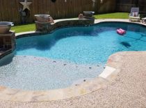 Freeform-pool-with-water-bowls