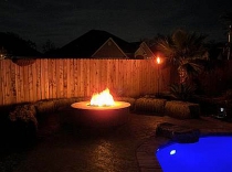 Gas Burning Fire Pit