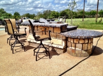 Granite Outdoor Bar