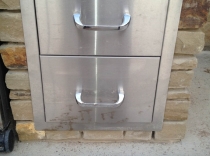 Outdoor Kitchen Stainless Steel Storage