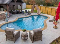 Freeform-pool-with-tanning-ledge-and-slide