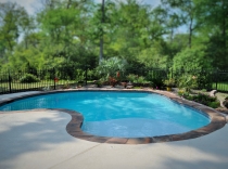 Custom Pool with Tanning Ledge 65K-to-80K