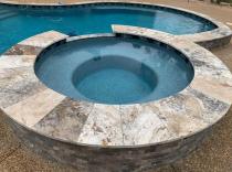 Custom Raised Circular Spa