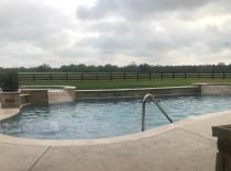 Freeform-pool-with-raised-wall-and-raised-spa