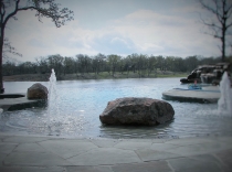 Bubblers and Beach Front Entry