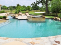 Lazy River Pool and Spa