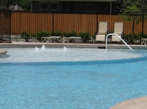 Sundeck with Bubblers