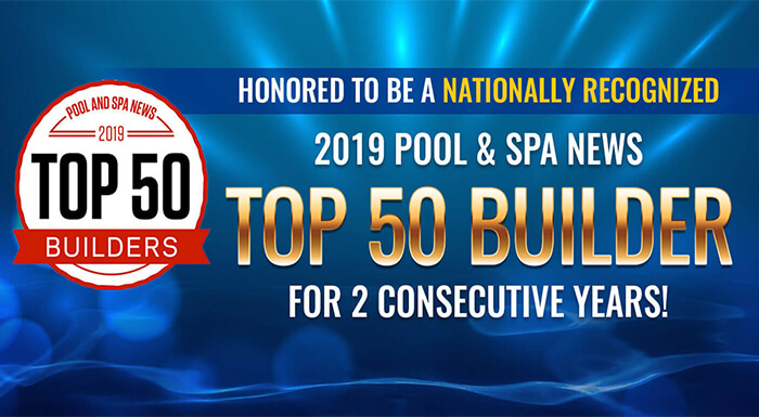 Sunshine Fun Pools Earns Spot on Top 50 Pool Builders 2019 List